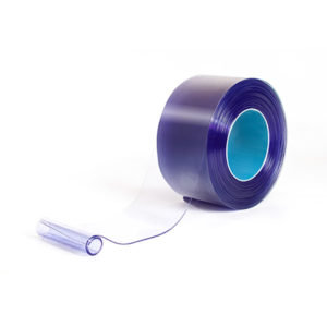 Roll of purple pvc strip curtain